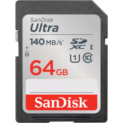 SanDisk 64GB Ultra UHS-I SDXC Memory Card