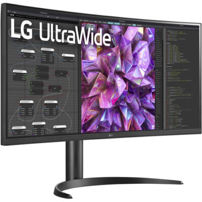 LG 34″ Curved Ultrawide WQHD IPS Display Monitor (3440×1440)