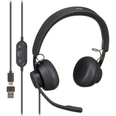 Logitech Zone Wired On-Ear Headset