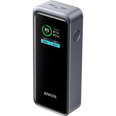 ANKER 2-Port 130W Power Bank with LCD Screen (12,000mAh)