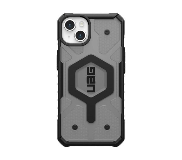 UAG phone case for iPhone 15 Series (Ash/Clear)