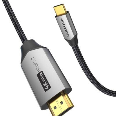 VENTION USB-C to HDMI Braided Cable, 2M