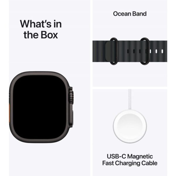 Apple Watch Ultra 2 GPS + Cellular 49mm, Ocean Band - Image 8