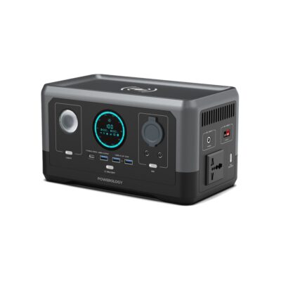 Powerology Portable Power Generator, 76800mAh 300W – Black