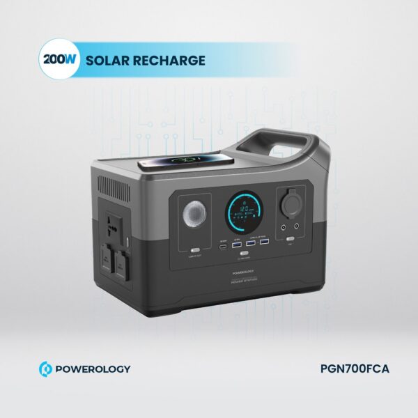 Powerology Portable Power Generator with APP 120000mAh 700W - Image 7