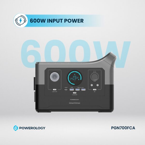 Powerology Portable Power Generator with APP 120000mAh 700W - Image 5