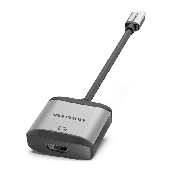 Vention USB-C to HDMI Converter, Gray Aluminum Alloy Type - Image 3