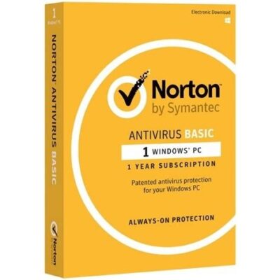 Norton AntiVirus Basic (1 User, 1 Device, 1 Year)