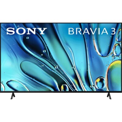 Sony 55″ BRAVIA 3 Class LED 4K HDR Google TV (K55S30)