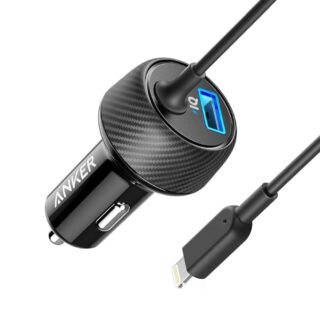 Anker Power Drive 2 Elite With Lightning Connector, 24W