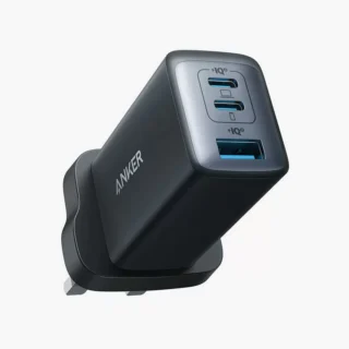 Anker PowerPort III 65W 3-Port USB Wall Charger - Black