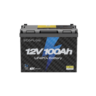 EcoFlow Lithium 12V 100Ah Deep Cycle LiFePO4 Battery