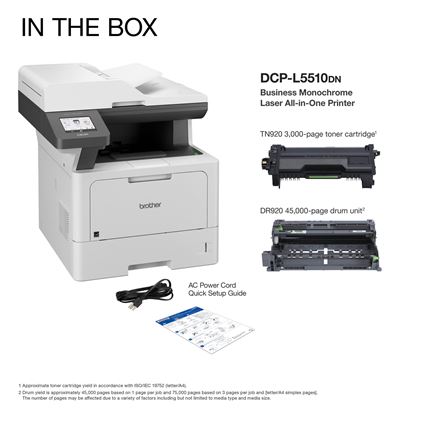 Brother DCP-L5510DN Mono Laser Printer - Image 2