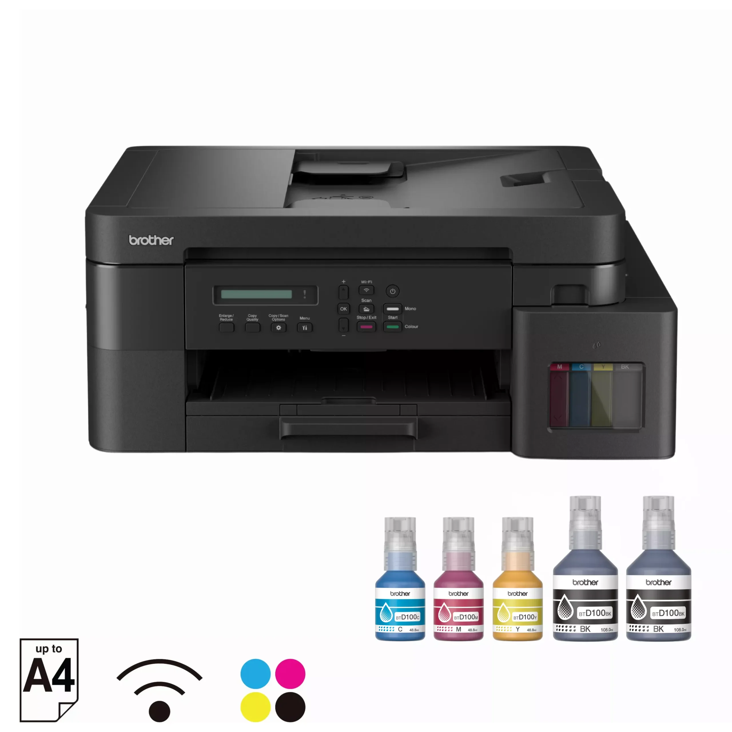 Brother DCP-T830DW Wi-Fi Ink Tank Multi-function Printer